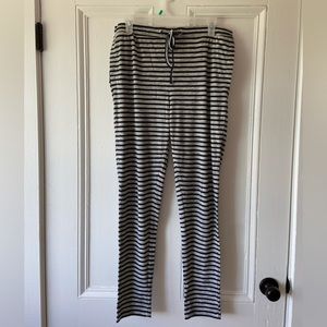 🌟 3 FOR $10 🌟 Ichi cotton blend striped pajama joggers